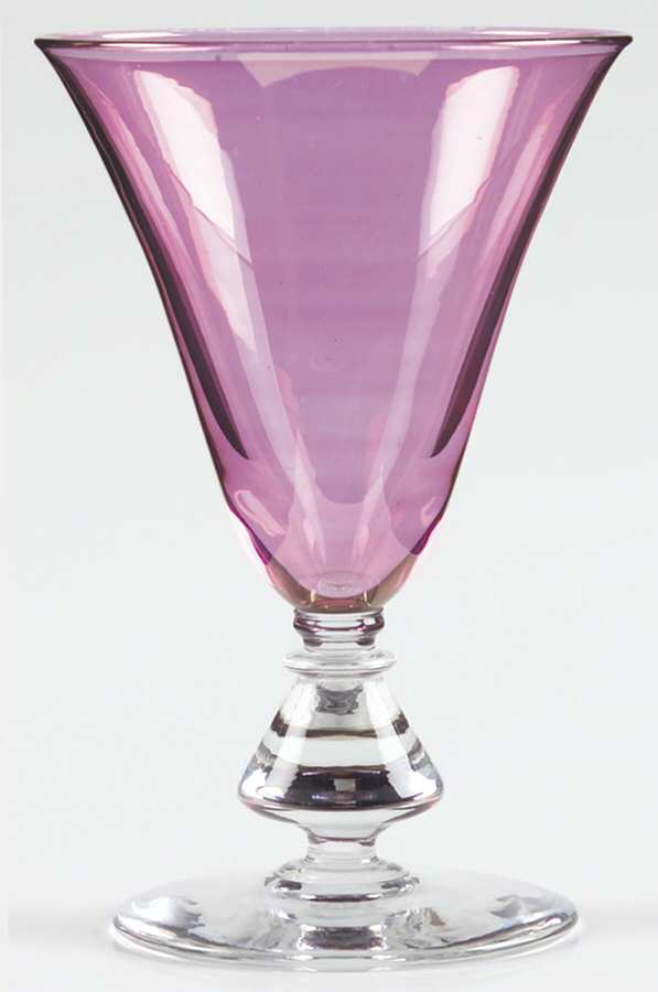 895 Cranberry Flash Wine Glass by Bryce-1