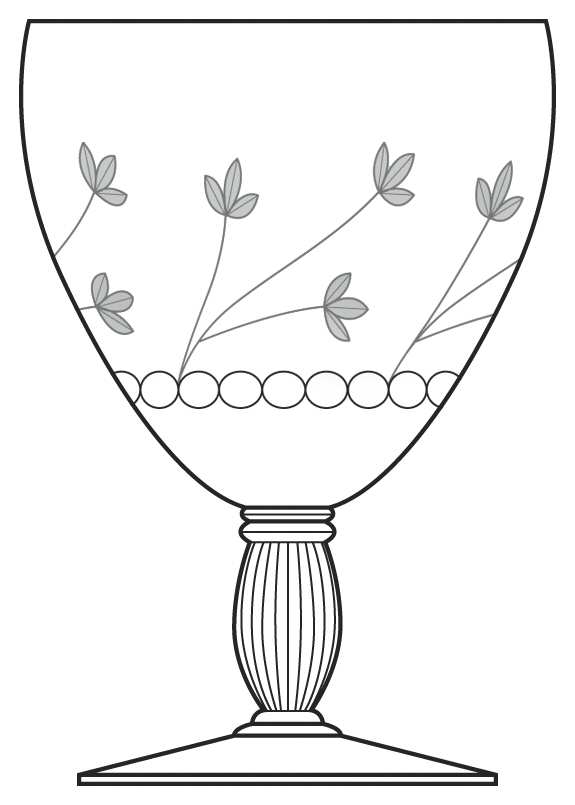 946-1 Water Goblet by Bryce-1