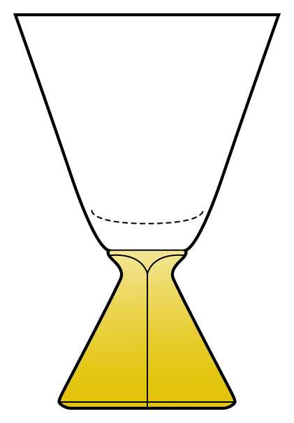 Lido Yellow Water Goblet by Bryce-1