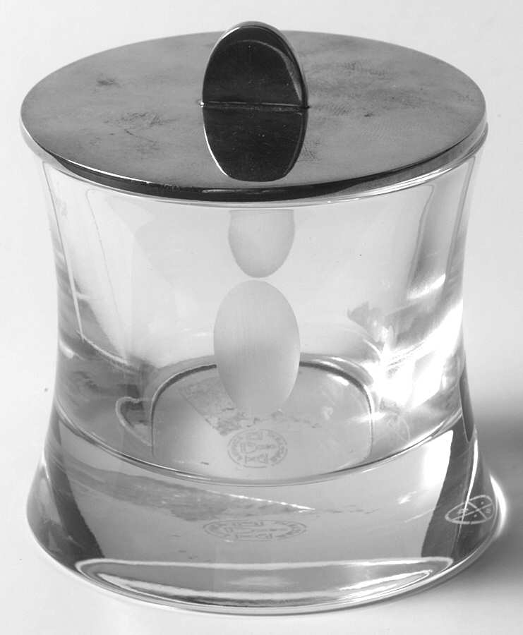 Tranquility Round Box & Lid by Baccarat-1