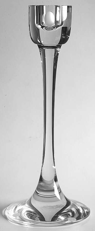 Tranquility 10" Tall Single Light Candlestick by Baccarat-1