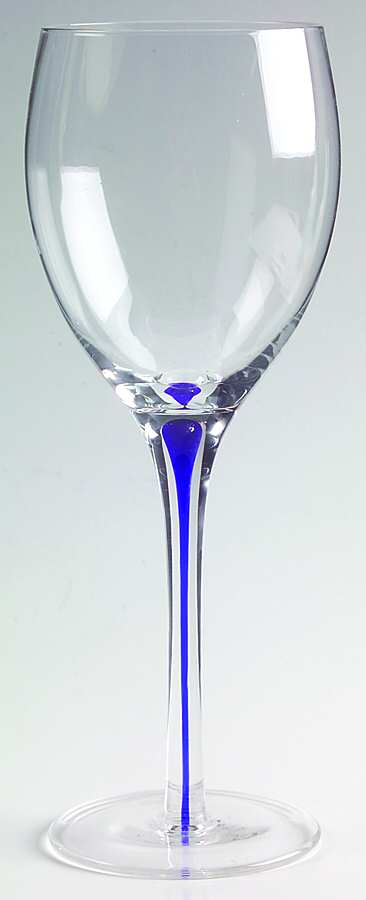 Artesia Blue Water Goblet by Block-1
