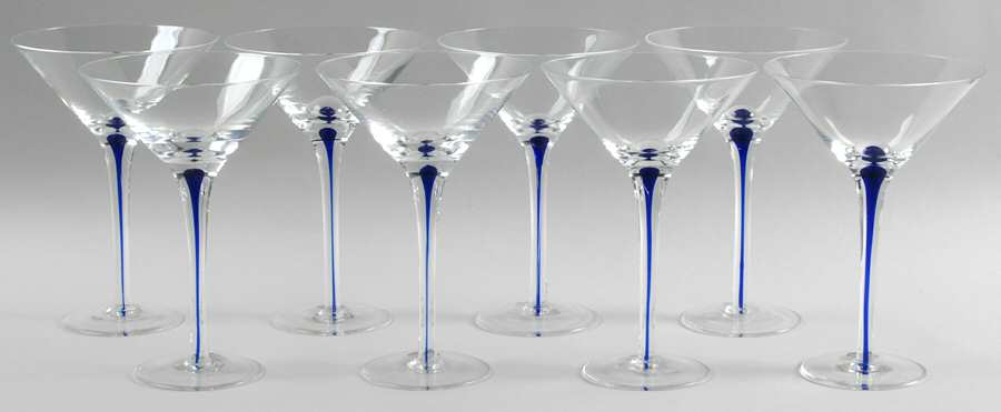 Artesia Blue (Set of 8) Martini by Block-1
