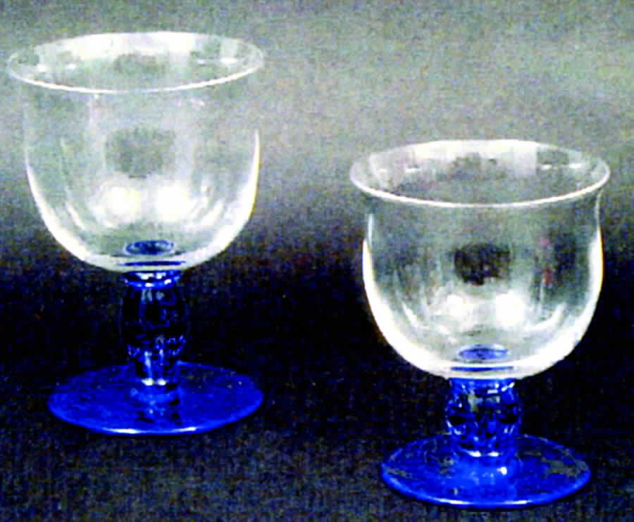 Granite Blue Water Goblet by Block-1