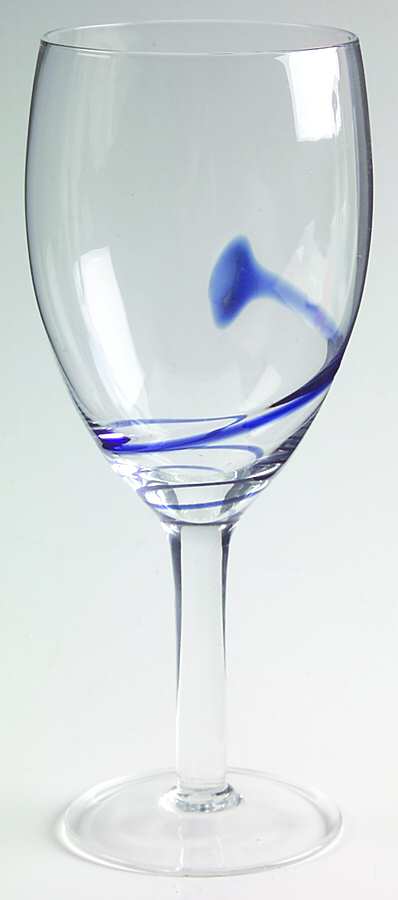 Manet Blue Water Goblet by Block-1