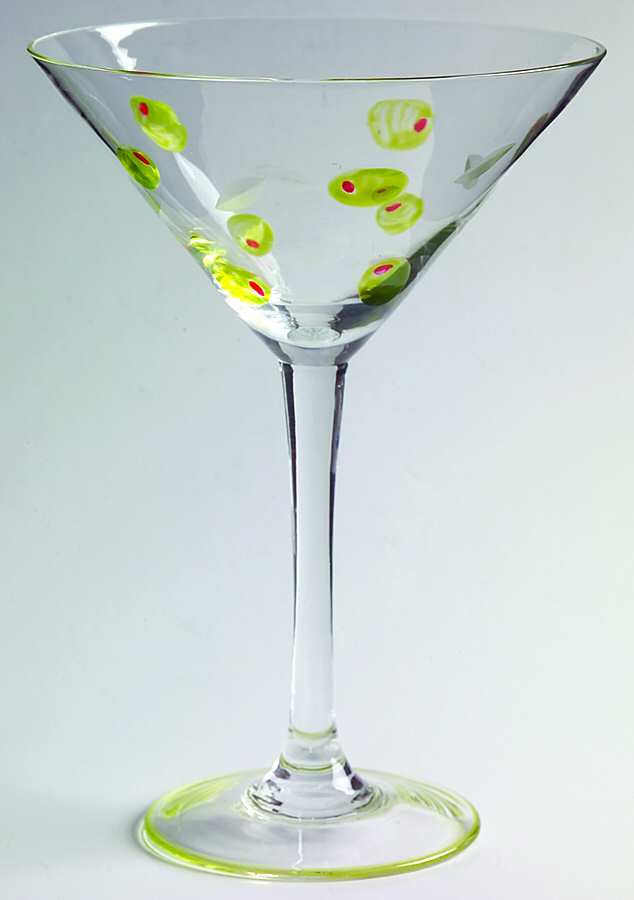 Pimento Martini Glass by Block-1