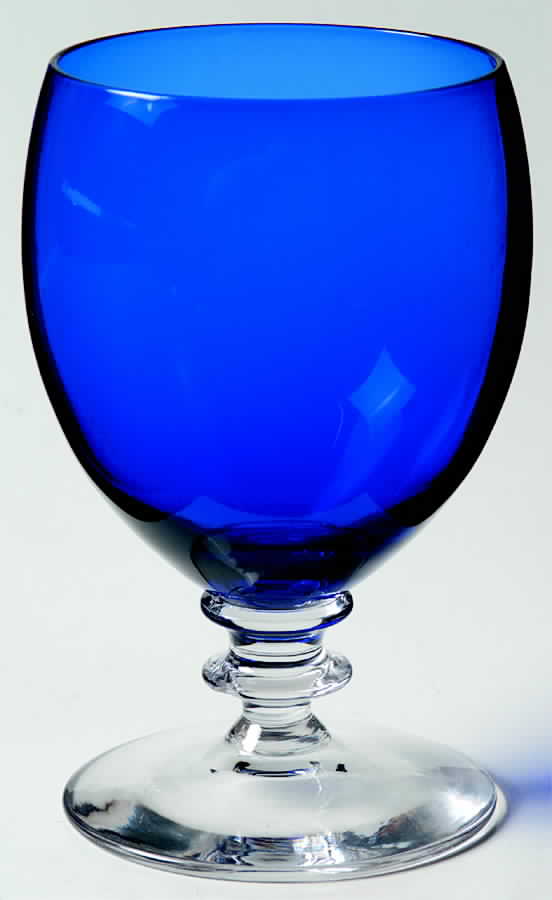 660 Cobalt Blue Water Goblet by Bryce-1