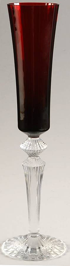 Mille Nuits Ruby Fluted Champagne by Baccarat-1