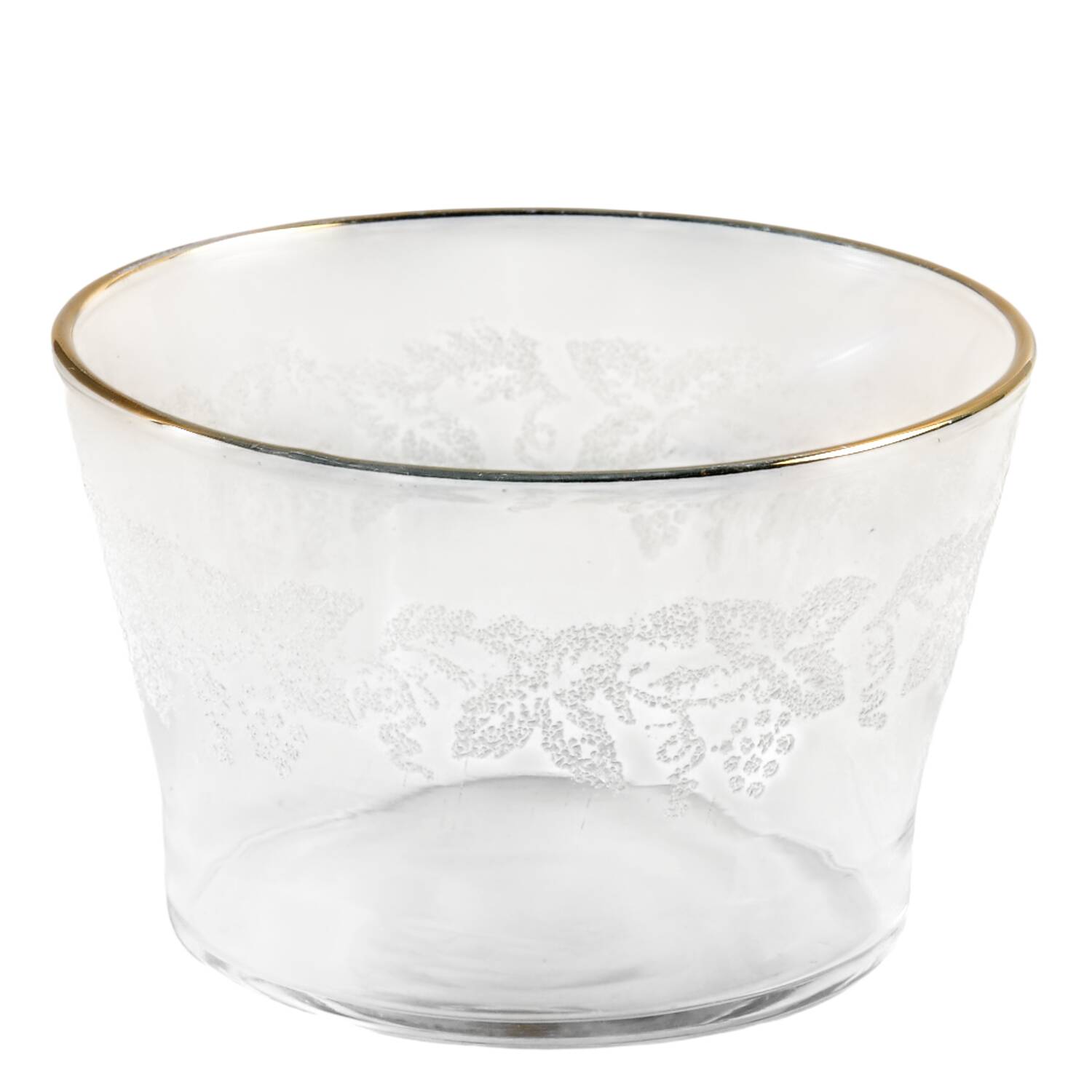 Decoration 806 Clear (Gold Trim) Nappy by Bartlett Collins-1