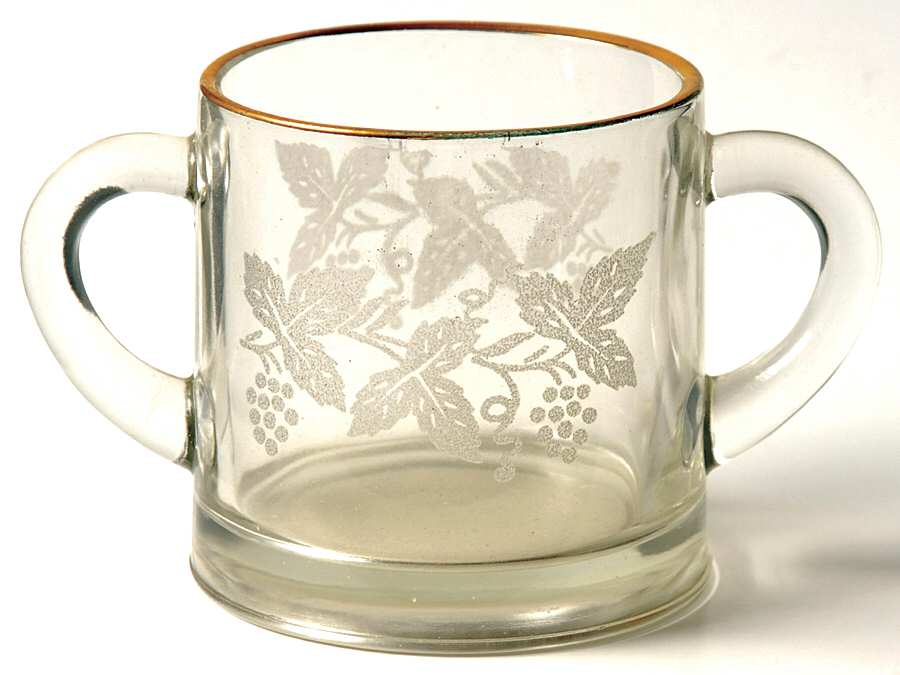 Decoration 806 Clear (Gold Trim) Open Sugar by Bartlett Collins-1