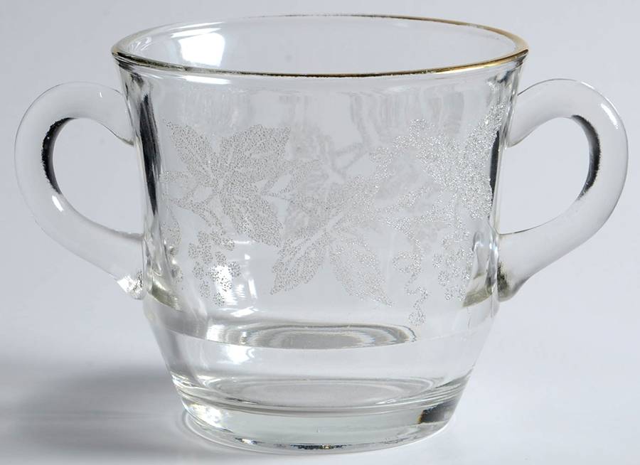 Decoration 806 Clear (Gold Trim) Sugar-Open by Bartlett Collins-1