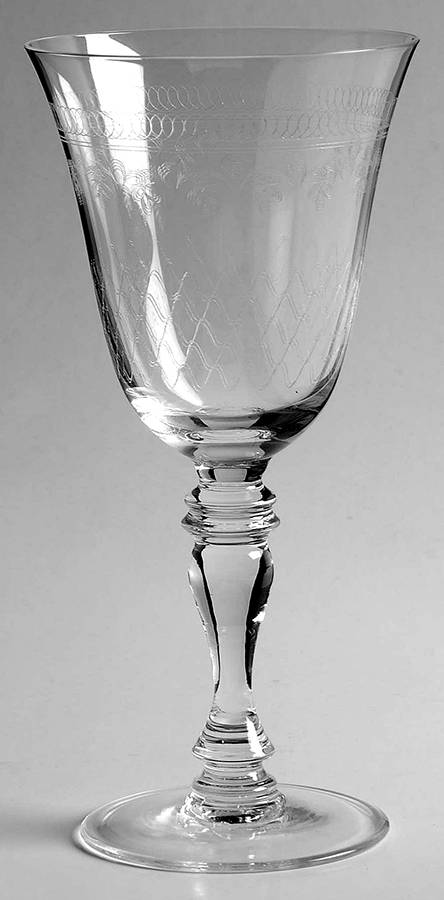 Lady Hamilton Collection Water Goblet by Bohemia Crystal-Crystalex-1