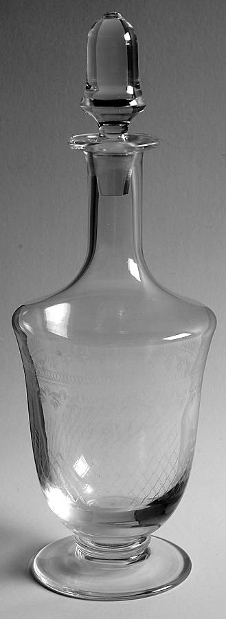 Lady Hamilton Collection Decanter & Stopper by Bohemia Crystal-Crystalex-1