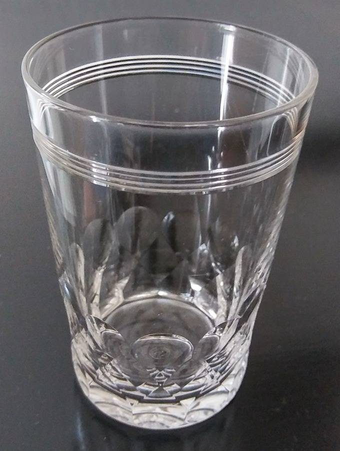 Ecailles & Filets Flat Tumbler by Baccarat-1