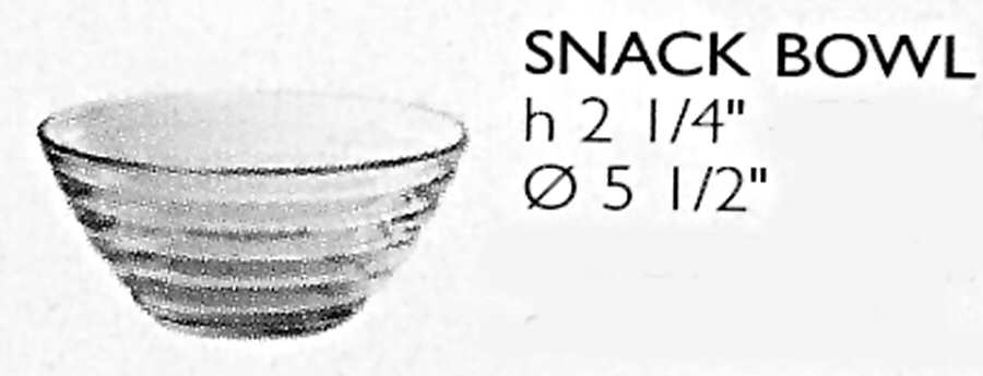 Viva 5" Round Bowl by Bormioli Rocco-1