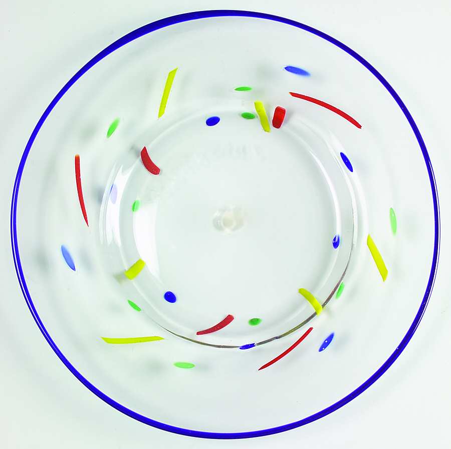 Partyware Luncheon Plate by Burchetta Glass-1