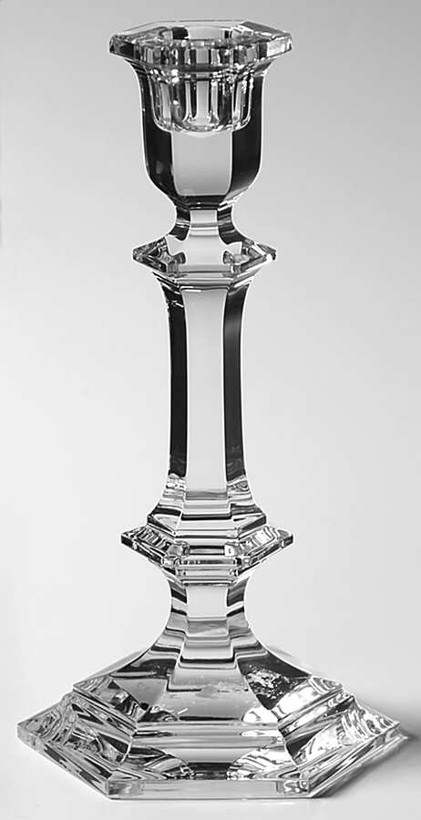 Harcourt-Versailles (Cut) 6" Single Light Candlestick by Baccarat-1