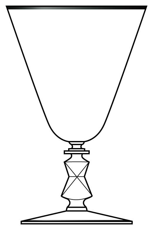 8A-5 Water Goblet by Bryce-1