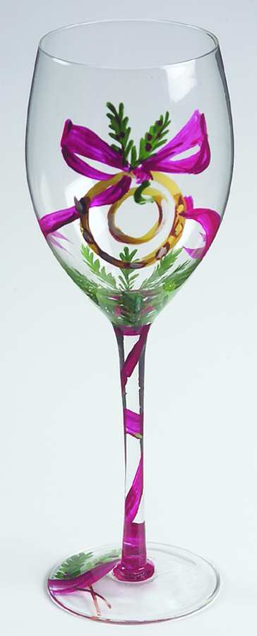 Twelve Days of Christmas Water Goblet by Block-1