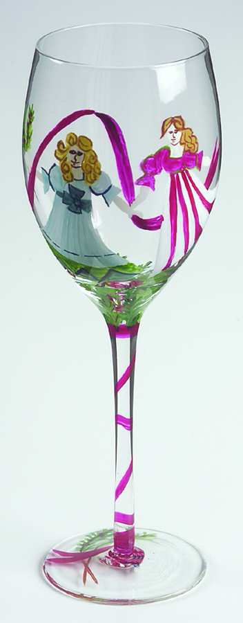 Twelve Days of Christmas Water Goblet by Block-1