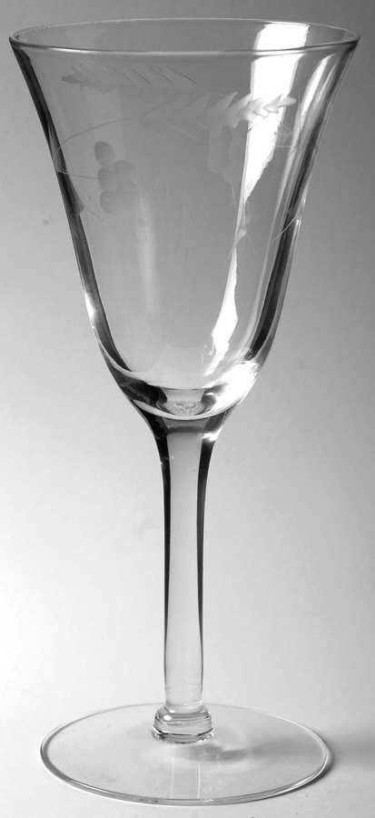 Lynn Water Goblet by George Borgfeldt-1