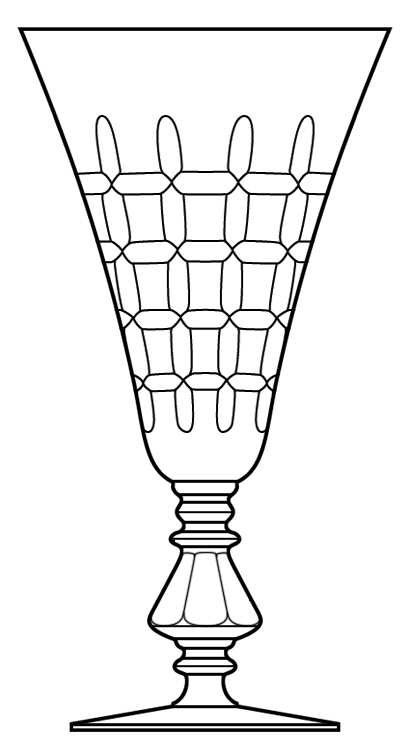 895-7 Water Goblet by Bryce-1