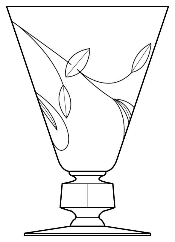 945-5 Water Goblet by Bryce-1