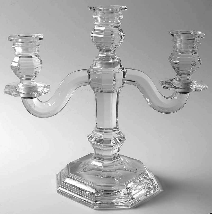Regence (Giftware) 3 Light Candelabra by Baccarat-1