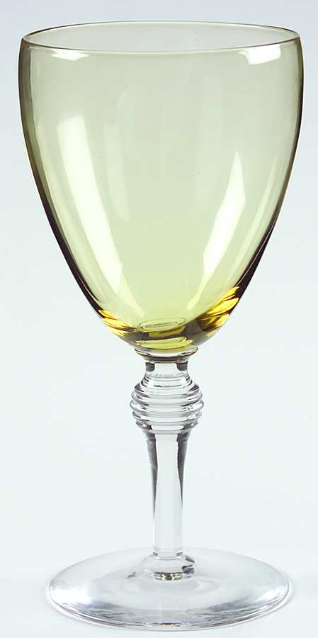 935 Yellow Water Goblet by Bryce-1