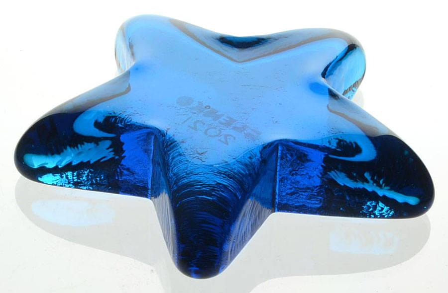 Animals & Figurines #201 Star Paperweight by Blenko-1
