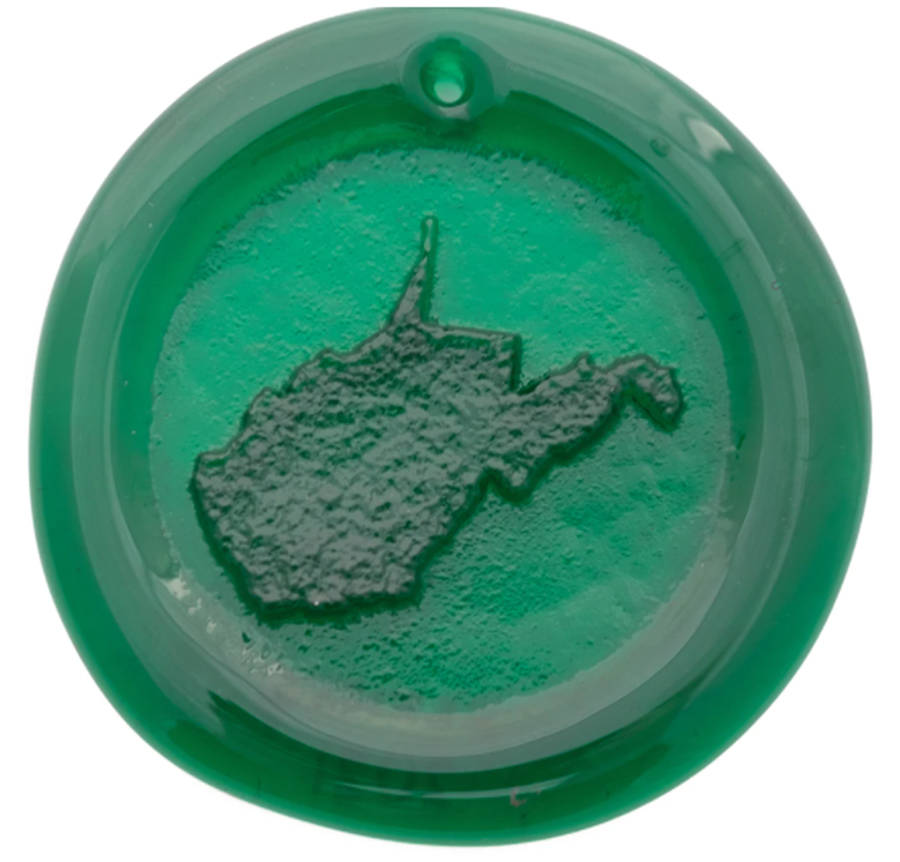 Animals & Figurines 3" West Virginia Suncatcher/Ornament by Blenko-1