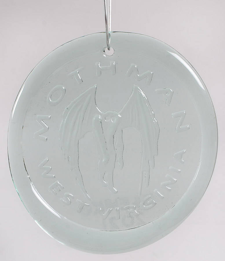 Animals & Figurines 3" Mothman Suncatcher/Ornament by Blenko-1