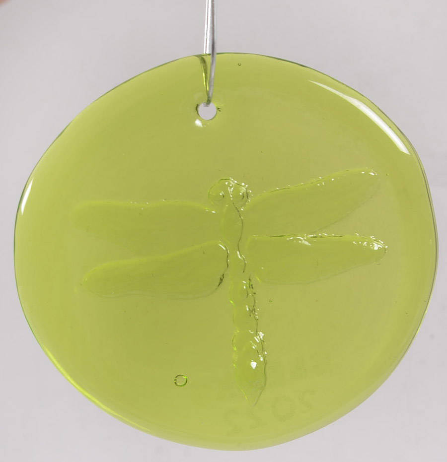 Animals & Figurines 3" Dragonfly Suncatcher/Ornament by Blenko-1