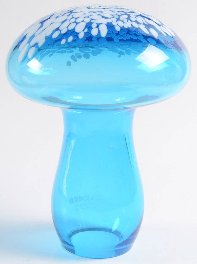 Animals & Figurines #3221S 7" Small Mushroom by Blenko-1