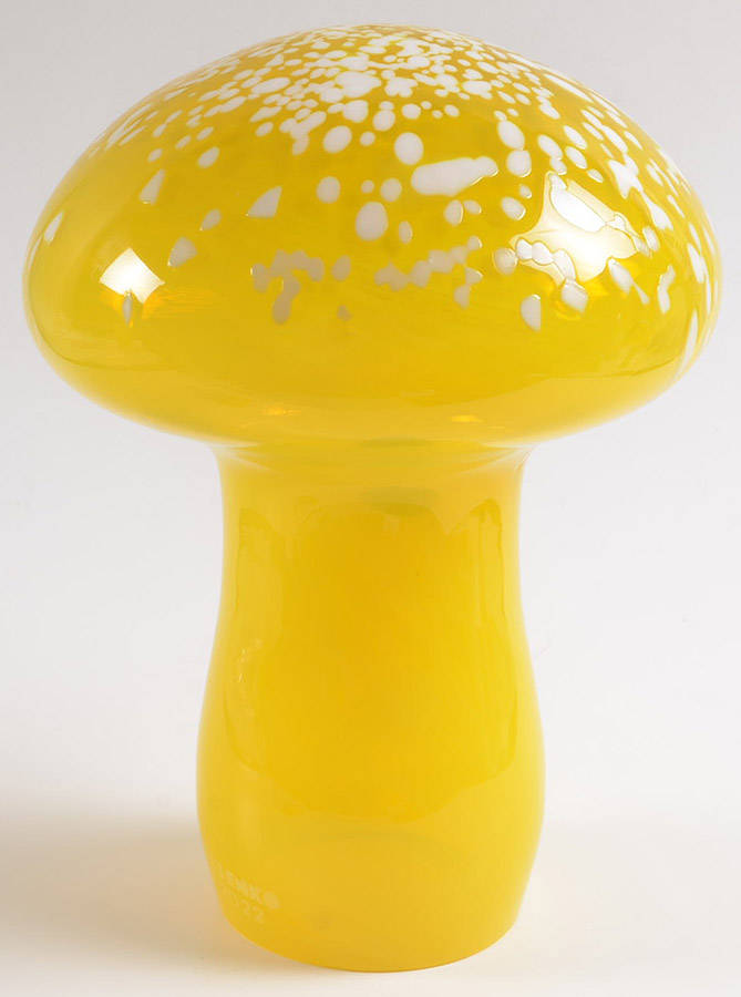 Animals & Figurines #3221M 9" Medium Mushroom by Blenko-1