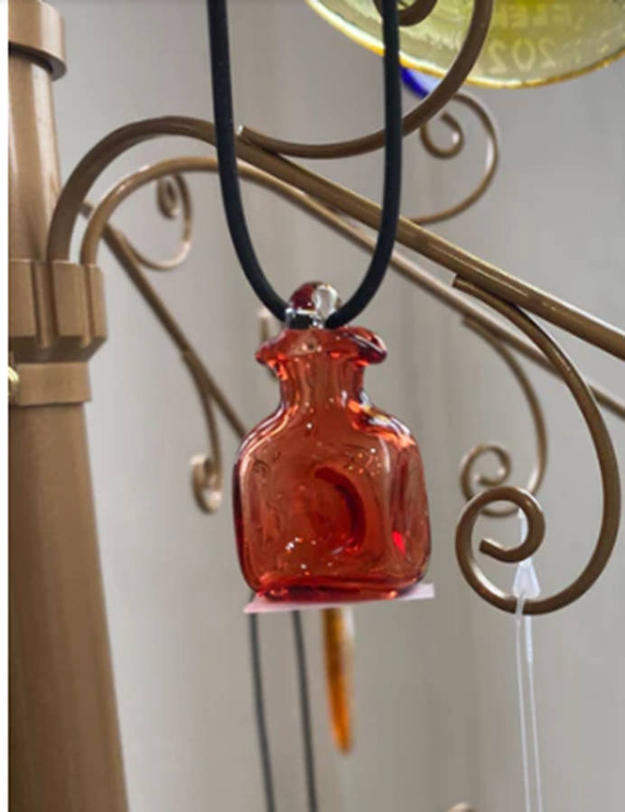 Water Bottles Water Bottle Necklace by Blenko-1