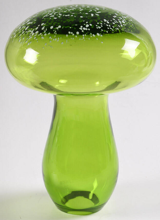 Animals & Figurines #3221M 9" Medium Mushroom by Blenko-1