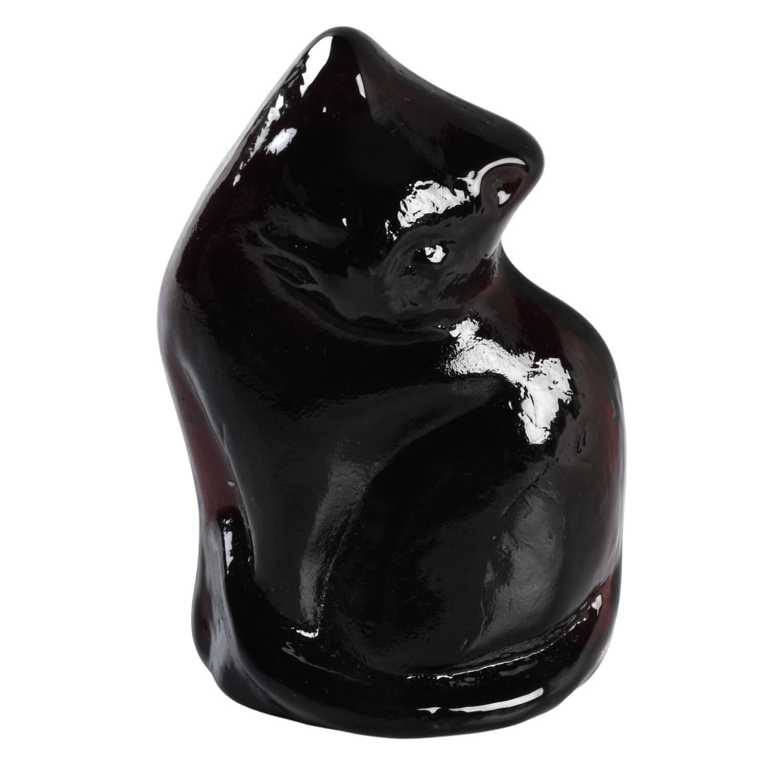 Animals & Figurines Cat #6402P by Blenko-1