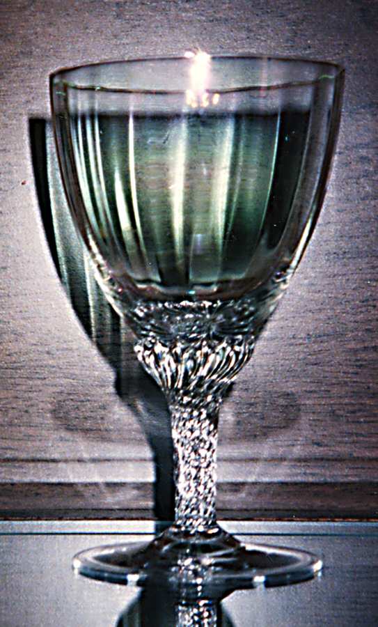 Lisa Iridescent Water Goblet by George Borgfeldt-1