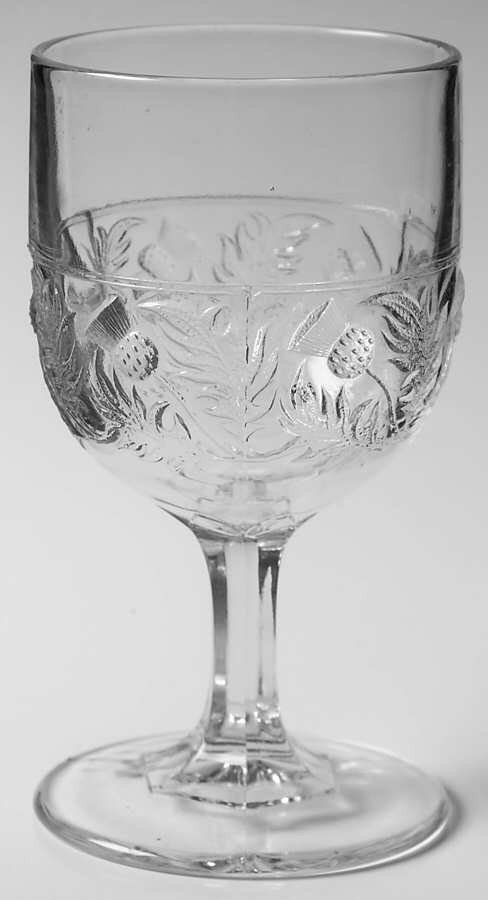 Thistle Water Goblet by Bryce-1