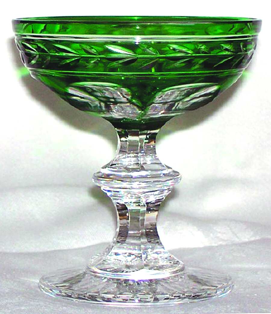 Jonzac Green Champagne/Tall Sherbet by Baccarat-1