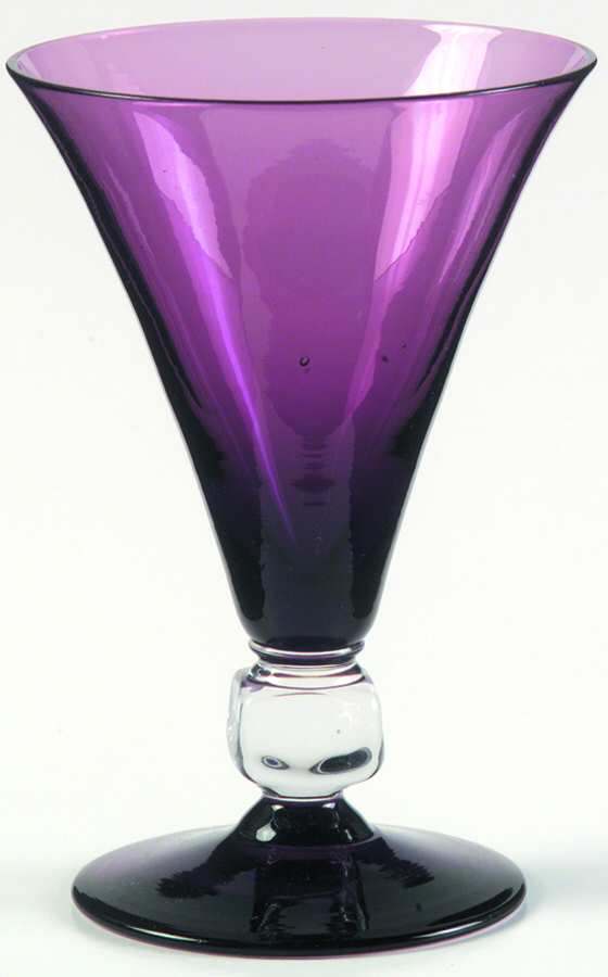 Hellenic Amethyst (Amethyst Bowl and Foot) Sherry Glass by Bryce-1
