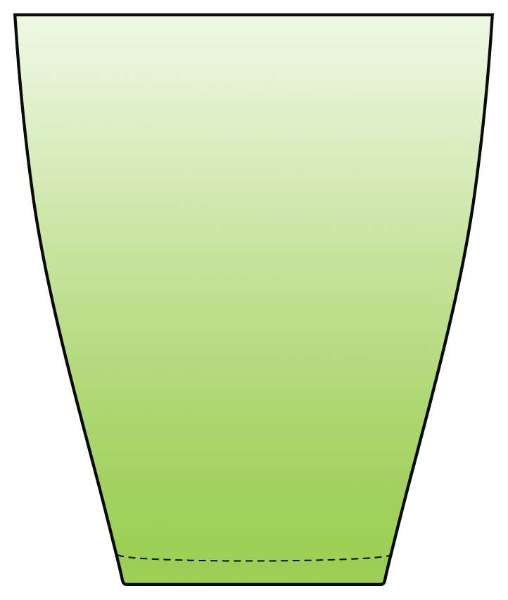 Zeno Multicolor Green On the Rocks Glass by Bormioli Rocco-1