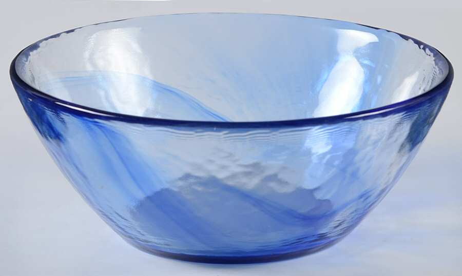 Murano Blue Small Fruit Dessert Bowl by Bormioli Rocco-1