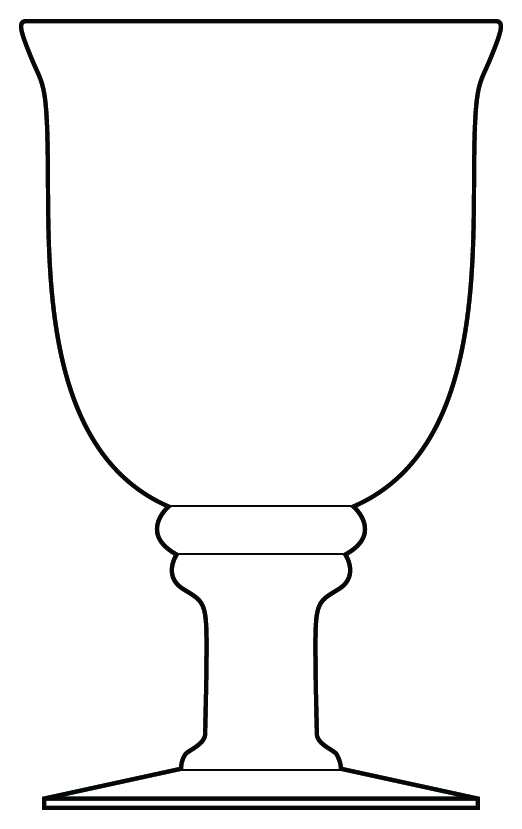 Savannah Water Goblet by Ballard Design Cryst-1