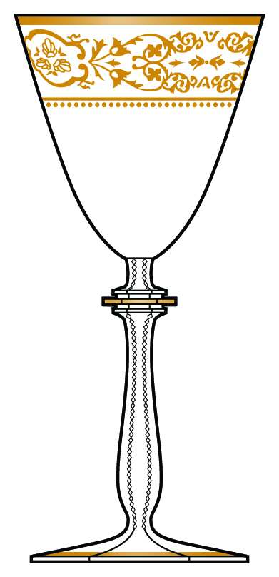 Rivoli Water Goblet by Baccarat-1