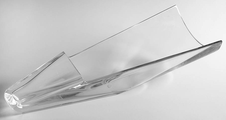 Diva (Vases) 16" Laydown Vase by Baccarat-1