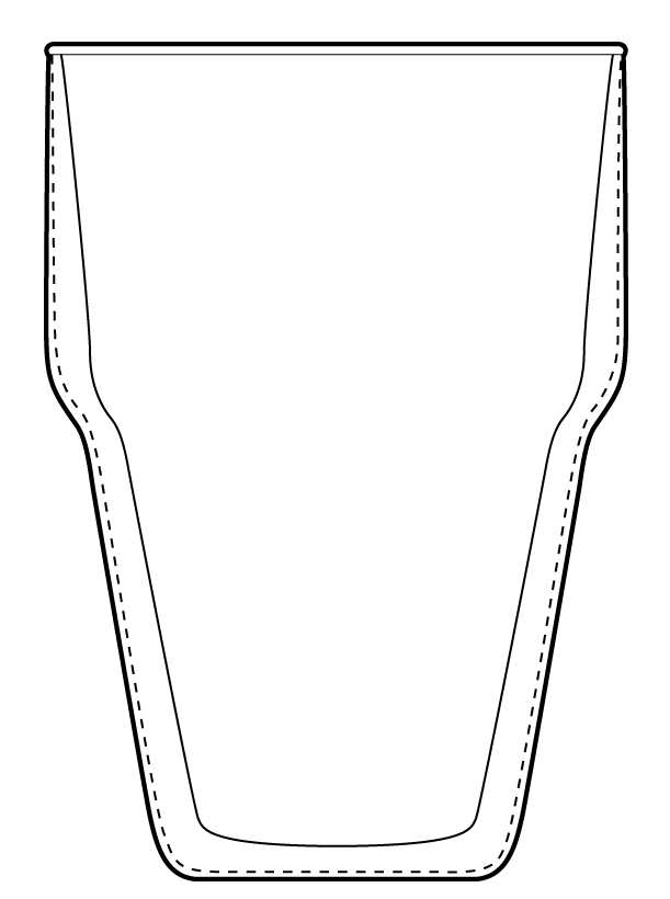 Rigi 11 Oz Flat Tumbler by Bodum-1