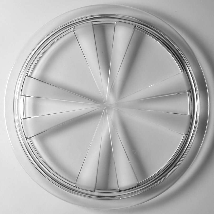 Pin Wheel Frost Cake Plate by Block-1