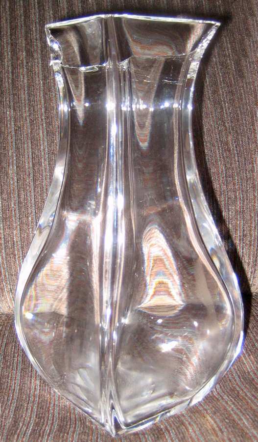 Lilas 9" Flower Vase by Baccarat-1